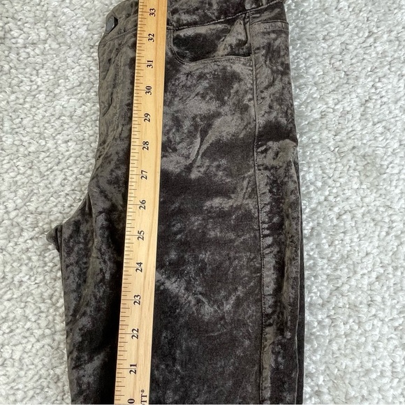 PAIGE Hoxton Ultra Skinny Velvet Jeans, size 25, gray, event work to play party - Picture 14 of 14